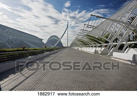 Gardens Of The L'umbracle; Valencia, Spain View Large Photo Image Stock Photo - Gardens Of The L'umbracle; Valencia, Spain. Fotosearch