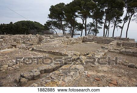 Greek City Of The Empuries Ruins; Castello D'empuries, Spain View Large Photo Image Stock Photography - Greek City Of The Empuries Ruins; Castello D'empuries, Spain. Fotosearch