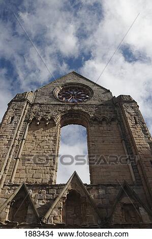 Picture - Jedburgh Abbey; Jedburgh, Scotland. Fotosearch