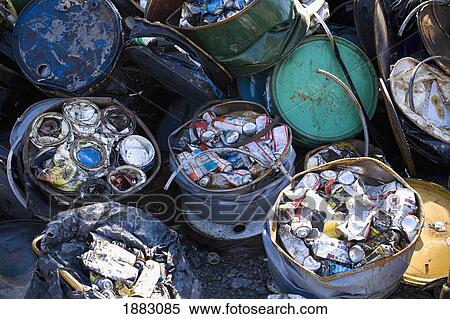 Materials For Recycling; Adamsville, Quebec, Canada View Large Photo Image Stock Photography - Materials For Recycling; Adamsville, Quebec, Canada. Fotosearch
