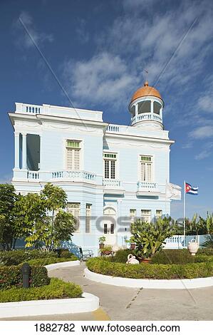 Palacio Azul (Blue Palace); Cienfuegos, Cuba View Large Photo Image Stock Image - Palacio Azul (Blue Palace); Cienfuegos, Cuba. Fotosearch
