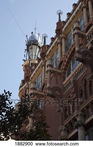 Stock Image - Palau De La Música Catalana (Palace Of Catalan Music); Barcelona, Spain. Fotosearch