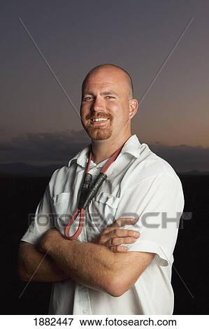 Stock Photo - Portrait Of A Man; Manica, Mozambique, Africa. Fotosearch