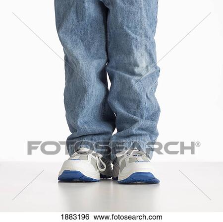 Running Shoes And Jeans View Large Photo Image Stock Photograph - Running Shoes And Jeans. Fotosearch
