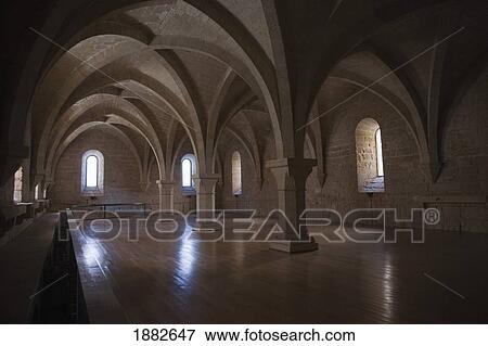 Scriptorium Of The Monastery Of Santa Maria De Poblet; Catalonia, Spain View Large Photo Image Stock Photo - Scriptorium Of The Monastery Of Santa Maria De Poblet; Catalonia, Spain. Fotosearch