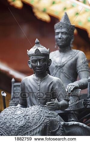 Statue Of An Ancient King On An Elephant At Doi Sutep Temple; Chiang Mai, Thailand View Large Photo Image Stock Photo - Statue Of An Ancient King On An Elephant At Doi Sutep Temple; Chiang Mai, Thailand. Fotosearch