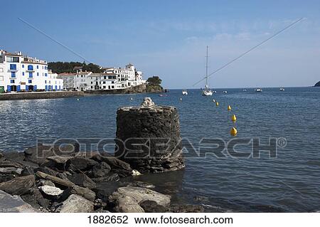 The Bay Of Cadaques; Girona, Catalonia, Spain View Large Photo Image Stock Image - The Bay Of Cadaques; Girona, Catalonia, Spain. Fotosearch