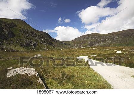 a path leading up to mahon falls in the comeragh mountains in munster region; county waterford, ireland View Large Photo Image Stock Photo - a path leading up to mahon falls in the comeragh mountains in munster region; county waterford, ireland. Fotosearch