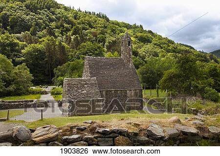 a stone building; county wicklow, ireland View Large Photo Image Stock Photograph - a stone building; county wicklow, ireland. Fotosearch