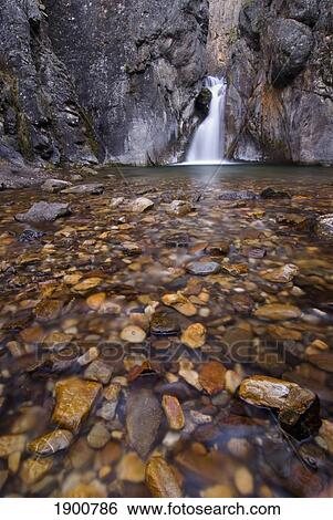 cat creek falls; kananaskis, alberta, canada View Large Photo Image Stock Photograph - cat creek falls; kananaskis, alberta, canada. Fotosearch