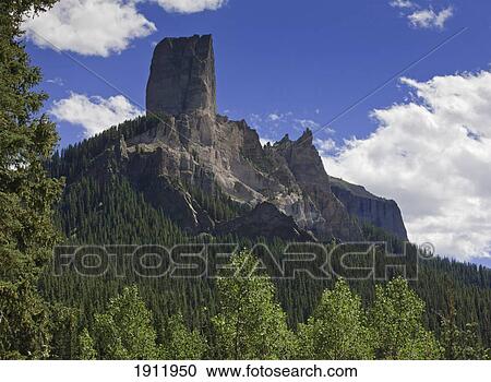 chimney peak in the san juan mountains; colorado, united states of america View Large Photo Image Stock Image - chimney peak in the san juan mountains; colorado, united states of america. Fotosearch