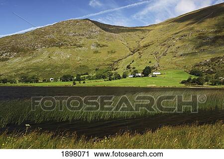 cumeenduff lake outside killarney in munster region; county kerry, ireland View Large Photo Image Stock Image - cumeenduff lake outside killarney in munster region; county kerry, ireland. Fotosearch