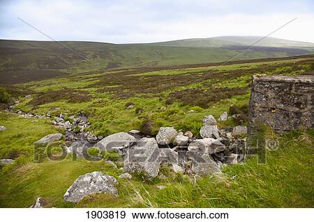 Stock Photo - irish landscape; county wicklow, ireland. Fotosearch