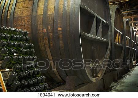 oak barrels in a winery; mendoza, argentina View Large Photo Image Stock Image - oak barrels in a winery; mendoza, argentina. Fotosearch