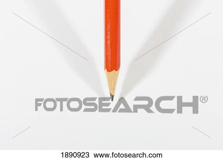 pencil against a white background with shadows equidistant on either side View Large Photo Image Stock Image - pencil against a white background with shadows equidistant on either side. Fotosearch