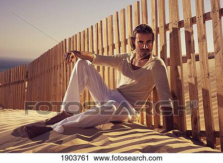 portrait of a man on punta paloma beach; tarifa cadiz, andalusia, spain View Large Photo Image Stock Image - portrait of a man on punta paloma beach; tarifa cadiz, andalusia, spain. Fotosearch