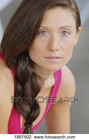 portrait of a woman; troutdale, oregon, united states of america View Large Photo Image Stock Image - portrait of a woman; troutdale, oregon, united states of america. Fotosearch
