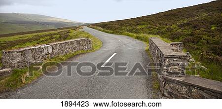 rock fence along a road in sally gap; county wicklow, ireland View Large Photo Image Stock Image - rock fence along a road in sally gap; county wicklow, ireland. Fotosearch