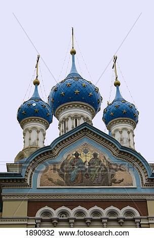 Stock Image - russian orthodox church; buenos aires, argentina. Fotosearch