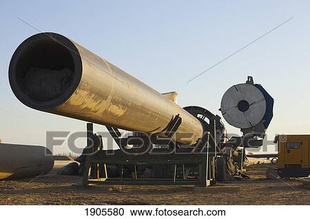 sewer pipe fabrication equipment; st. albert, alberta, canada View Large Photo Image Stock Image - sewer pipe fabrication equipment; st. albert, alberta, canada. Fotosearch