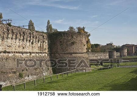 the fortress of ravenna; ravenna, emilia-romagna, italy View Large Photo Image Stock Photo - the fortress of ravenna; ravenna, emilia-romagna, italy. Fotosearch