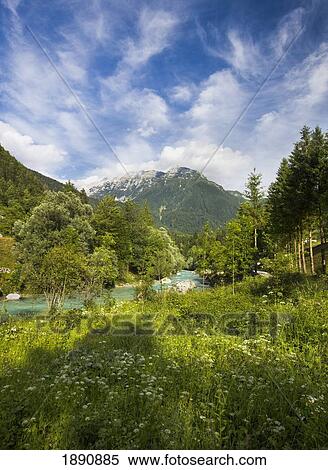the soca trail in the julian alps; soca valley, gorenjska, slovenia View Large Photo Image Stock Photography - the soca trail in the julian alps; soca valley, gorenjska, slovenia. Fotosearch