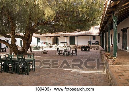 typical argentine courtyard; molinos, salta, argentina View Large Photo Image Stock Photo - typical argentine courtyard; molinos, salta, argentina. Fotosearch