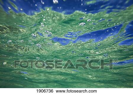 view of the sky from below the water's surface; perth, australia View Large Photo Image Stock Photograph - view of the sky from below the water's surface; perth, australia. Fotosearch