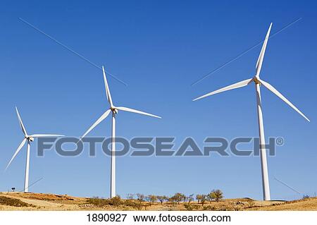 wind turbines near carratraca; malaga, andalusia, spain View Large Photo Image Stock Photo - wind turbines near carratraca; malaga, andalusia, spain. Fotosearch
