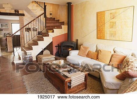 a living room with tile floor; tarifa, cadiz, andalusia, spain View Large Photo Image Stock Photo - a living room with tile floor; tarifa, cadiz, andalusia, spain. Fotosearch