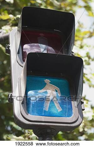 a pedestrian sign at a crosswalk; tokyo, japan View Large Photo Image Stock Photo - a pedestrian sign at a crosswalk; tokyo, japan. Fotosearch