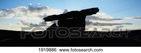 Ancient Megalithic Tomb The Poulnabrone Dolmen; The Burren, County Clare, Ireland View Large Photo Image Stock Photograph - Ancient Megalithic Tomb The Poulnabrone Dolmen; The Burren, County Clare, Ireland. Fotosearch