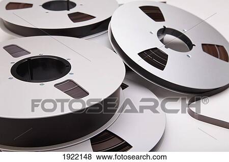 audio recording reel-to-reel tapes View Large Photo Image Stock Photo - audio recording reel-to-reel tapes. Fotosearch