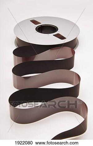 Stock Image - audio recording tape on a reel. Fotosearch
