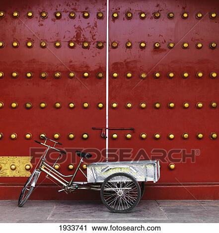 bicycle outside the xihe gate of the forbidden city; beijing, china View Large Photo Image Stock Image - bicycle outside the xihe gate of the forbidden city; beijing, china. Fotosearch
