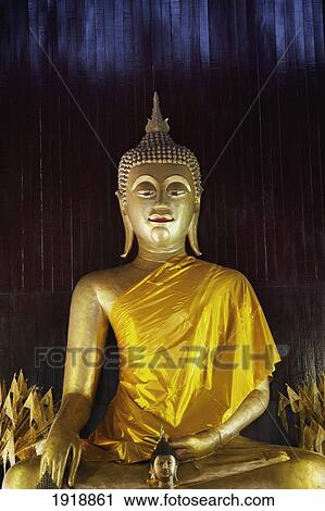 buddhist statue at hor kum; chiang mai, thailand View Large Photo Image Stock Image - buddhist statue at hor kum; chiang mai, thailand. Fotosearch