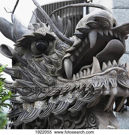 close-up face of a statue of animal likeness; nagasaki, japan View Large Photo Image Stock Photography - close-up face of a statue of animal likeness; nagasaki, japan. Fotosearch