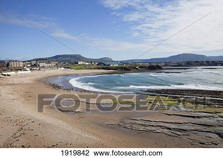Stock Image - Coast And Beach Landscape; Bundoran, County Donegal, Ireland. Fotosearch