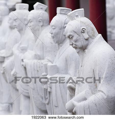 Stock Image - confucian shrine at the chinese historical museum; nagasaki, japan. Fotosearch