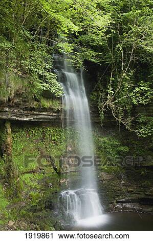 Glencar Waterfall; County Leitrim, Ireland View Large Photo Image Stock Image - Glencar Waterfall; County Leitrim, Ireland. Fotosearch