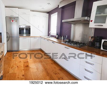 interior of modern kitchen; tarifa, cadiz, andalusia, spain View Large Photo Image Stock Image - interior of modern kitchen; tarifa, cadiz, andalusia, spain. Fotosearch