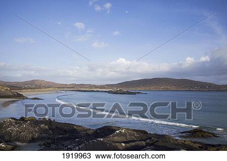 Irish Seascape; Derrynane Beach, County Kerry, Ireland View Large Photo Image Stock Image - Irish Seascape; Derrynane Beach, County Kerry, Ireland. Fotosearch