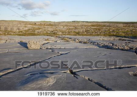 Stock Photograph - Karst Landscape; Fanore, County Clare, Ireland. Fotosearch