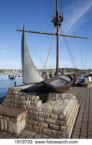 Stock Image - Nautical Sculpture; Kinsale, County Cork, Ireland. Fotosearch