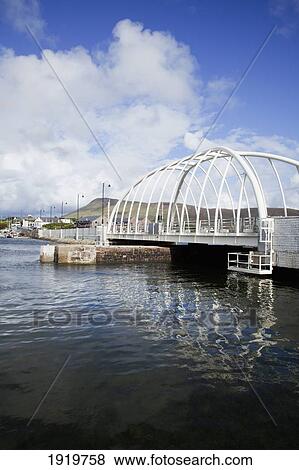 New And Modern Achill Sound Bridge; Achill Island, County Mayo, Ireland View Large Photo Image Stock Photo - New And Modern Achill Sound Bridge; Achill Island, County Mayo, Ireland. Fotosearch