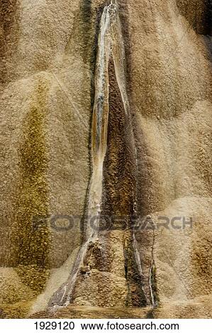 orange spring mound at mammoth hot springs is an active hot spring creating beatuifully colored and textured mineral forms; wyoming, united states of america View Large Photo Image Stock Image - orange spring mound at mammoth hot springs is an active hot spring creating beatuifully colored and textured mineral forms; wyoming, united states of america. Fotosearch