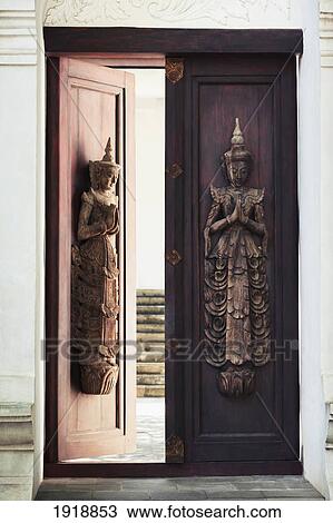 ornate doorway of mandarin oriental dhara dhevi hotel; chiang mai, thailand View Large Photo Image Stock Image - ornate doorway of mandarin oriental dhara dhevi hotel; chiang mai, thailand. Fotosearch