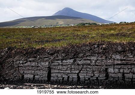 Peat In Irish Bog; Achill Island, County Mayo, Ireland View Large Photo Image Stock Photography - Peat In Irish Bog; Achill Island, County Mayo, Ireland. Fotosearch