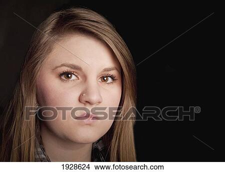 portrait of a young woman View Large Photo Image Picture - portrait of a young woman. Fotosearch