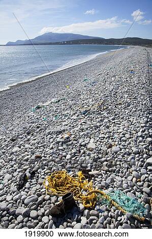 Rope On Rocky Beach; Keel Beach, Achill Island, County Mayo, Ireland View Large Photo Image Stock Image - Rope On Rocky Beach; Keel Beach, Achill Island, County Mayo, Ireland. Fotosearch